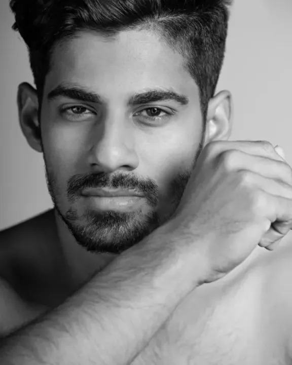 Vikram Raja, modelling and editorial portfolio
