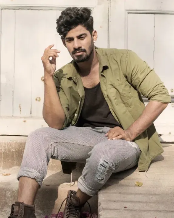 Vikram Raja, modelling and editorial portfolio