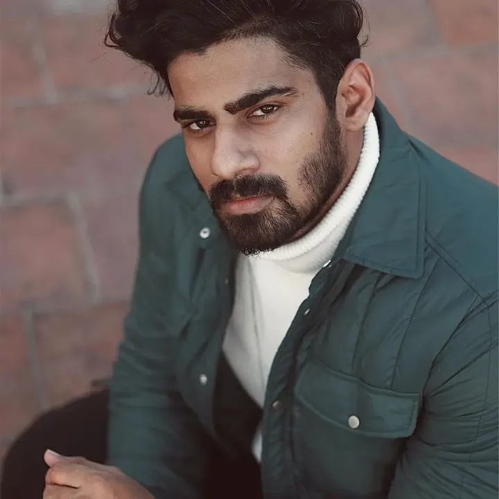 Vikram Raja, modelling and editorial portfolio